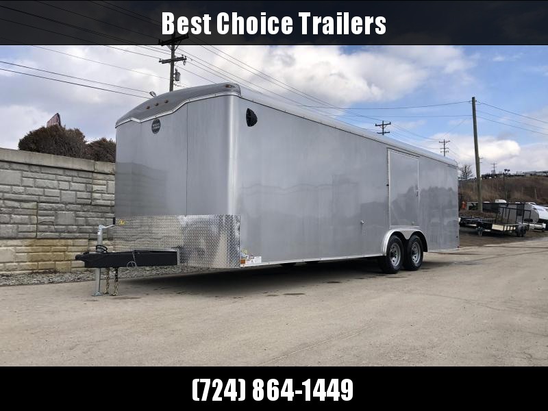 2020 Wells Cargo 8.5x24' Road Force Enclosed Car Trailer 9990# GVW * BLACK EXTERIOR * ESCAPE DOOR * 5200# DEXTER TORSION AXLES * RAMP DOOR * ROUND TOP * SCREWLESS .030 EXTERIOR * 6'6" HEIGHT * TUBE STUDS * 1 PC ROOF * RV DOOR * ARMOR GUARD * TRIPLE TONGU 2020 Wells Cargo 8.5x24' Road Force Enclosed Car Trailer 9990# GVW * BLACK EXTERIOR * ESCAPE DOOR * 5200# DEXTER TORSION AXLES * RAMP DOOR * ROUND TOP * SCREWLESS .030 EXTERIOR * 6'6" HEIGHT * TUBE STUDS * 1 PC ROOF * RV DOOR * ARMOR GUARD * TRIPLE TONGU