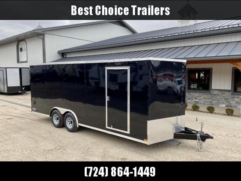 2021 ITI Cargo 8.5x20 Enclosed Car Hauler Trailer 9900# GVW * BLACK EXTERIOR * .030 SEMI-SCREWLESS * RV DOOR * 1 PC ROOF * 3/8" WALLS * 3/4" FLOOR * PLYWOOD * TRIPLE TUBE TONGUE * 6'6" INTERIOR * 24" STONEGUARD * HIGH GLOSS PAINTED FRAME * D-RINGS 2021 ITI Cargo 8.5x20 Enclosed Car Hauler Trailer 9900# GVW * BLACK EXTERIOR * .030 SEMI-SCREWLESS * RV DOOR * 1 PC ROOF * 3/8" WALLS * 3/4" FLOOR * PLYWOOD * TRIPLE TUBE TONGUE * 6'6" INTERIOR * 24" STONEGUARD * HIGH GLOSS PAINTED FRAME * D-RINGS