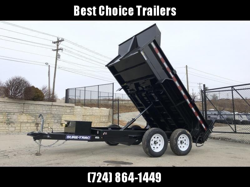 2023 Sure-Trac 6x10' Dump Trailer 7000# GVW * UNDERMOUNT RAMPS * COMBO GATE * FRONT/REAR BULKHEAD * INTEGRATED KEYWAY * SPARE MOUNT * TARP PREP * D-RINGS * HD FENDERS * POWER UP/ DOWN * TRIPLE TUBE TONGUE * POWDERCOATED * SEALED HARNESS 2023 Sure-Trac 6x10' Dump Trailer 7000# GVW * UNDERMOUNT RAMPS * COMBO GATE * FRONT/REAR BULKHEAD * INTEGRATED KEYWAY * SPARE MOUNT * TARP PREP * D-RINGS * HD FENDERS * POWER UP/ DOWN * TRIPLE TUBE TONGUE * POWDERCOATED * SEALED HARNESS