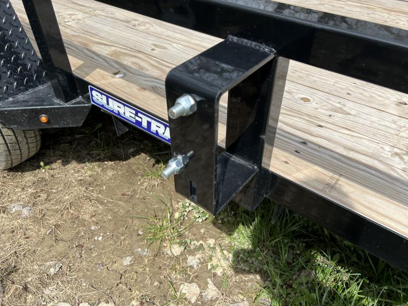 Suretrack Rails 2024 Sure-Trac 6x10' Tube Top Utility Landscape Trailer 2990# GVW * 2 ...