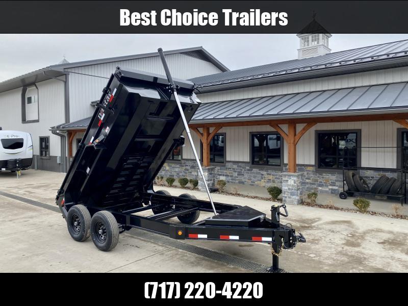 2023 Ironbull 7x12' Dump Trailer 14000# GVW * TELESCOPIC HOIST * 12K JACK * UNDERMOUNT RAMPS * DELUXE TARP KIT * SPARE MOUNT * 24" 10-GAUGE SIDES * OVERSIZE TOOLBOX 2023 Ironbull 7x12' Dump Trailer 14000# GVW * TELESCOPIC HOIST * 12K JACK * UNDERMOUNT RAMPS * DELUXE TARP KIT * SPARE MOUNT * 24" 10-GAUGE SIDES * OVERSIZE TOOLBOX