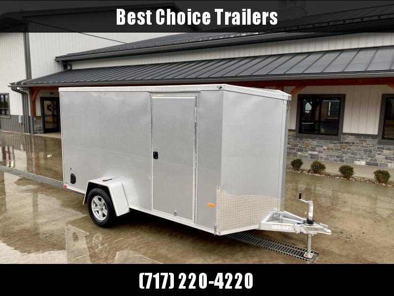 2021 Neo 6x12' NAVF Aluminum Enclosed Cargo Trailer * RAMP DOOR * SILVER * ALUMINUM WHEELS 2021 Neo 6x12' NAVF Aluminum Enclosed Cargo Trailer * RAMP DOOR * SILVER * ALUMINUM WHEELS
