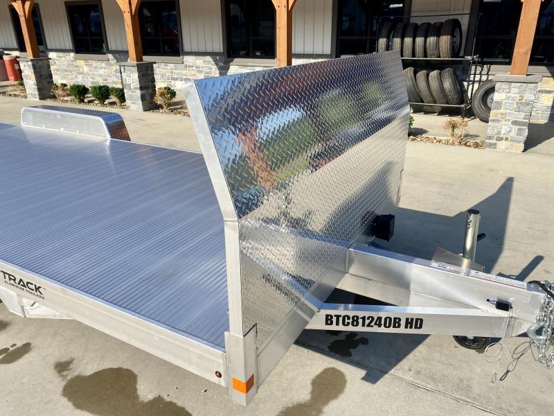 2022 Bear Track 7x18' All Aluminum Car Hauler Trailer 7000 GVW * ROCK