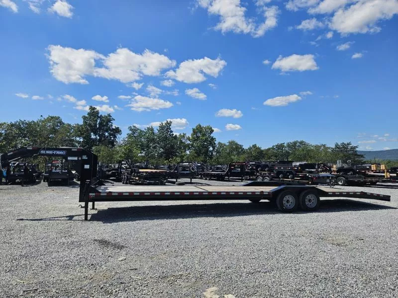 2025 Sure-Trac 102x36' Gooseneck Car Hauler Equipment Trailer 16000# GVW * 8' SLIDE OUT PUNCH PLATE RAMPS * 102" DECK * DRIVE OVER FENDERS * BUGGY HAULER * DUAL JACKS * FRONT TOOLBOX * RUBRAIL/STAKE POCKETS/D-RINGS * 17.5" 16-PLY RUBBER