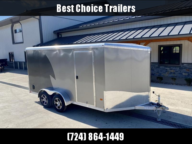 2022 NEO Trailers 7X14' NAMR Aluminum Enclosed Motorcycle Trailer * PEWTER + CHARCOAL * VINYL WALLS * +6" HEIGHT * ALUMINUM WHEELS * TIE DOWN SYSTEM 2022 NEO Trailers 7X14' NAMR Aluminum Enclosed Motorcycle Trailer * PEWTER + CHARCOAL * VINYL WALLS * +6" HEIGHT * ALUMINUM WHEELS * TIE DOWN SYSTEM