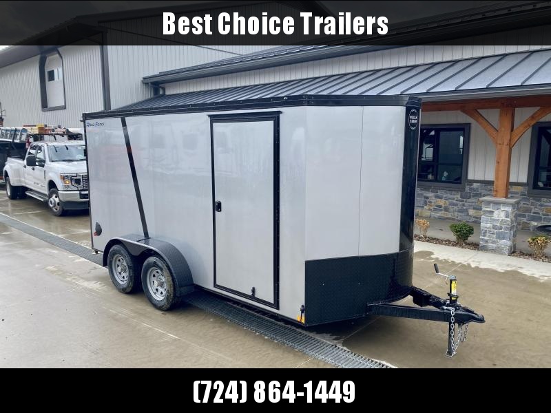 2022 Wells Cargo 7x14' Enclosed Motorcycle Trailer 7000# GVW * SILVER EXTERIOR * 6'6" INTERIOR HEIGHT * D-RINGS * SCREWLESS * STABILIZER JACKS * WHEEL CHOCK * TRANSITION PLATE * RAMP DOOR * RV DOOR 2022 Wells Cargo 7x14' Enclosed Motorcycle Trailer 7000# GVW * SILVER EXTERIOR * 6'6" INTERIOR HEIGHT * D-RINGS * SCREWLESS * STABILIZER JACKS * WHEEL CHOCK * TRANSITION PLATE * RAMP DOOR * RV DOOR