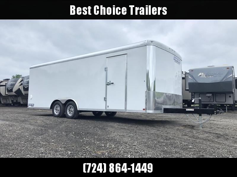 2021 Sure-Trac 8.5x24' Landscape Pro Enclosed Trailer 9900# GVW * WHITE EXTERIOR * 2X6" PLANK FLOOR * EXT TONGUE * 5200# TORSION * INTEGRATED KNIFE EDGE * STEEL WORKBENCH * ADJUSTABLE COUPLER * DROP LEG JACK * HD GUSSETS/REINFORCEMENTS 2021 Sure-Trac 8.5x24' Landscape Pro Enclosed Trailer 9900# GVW * WHITE EXTERIOR * 2X6" PLANK FLOOR * EXT TONGUE * 5200# TORSION * INTEGRATED KNIFE EDGE * STEEL WORKBENCH * ADJUSTABLE COUPLER * DROP LEG JACK * HD GUSSETS/REINFORCEMENTS