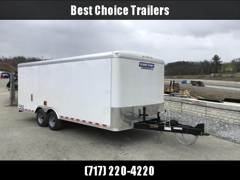 Sure-Trac STRLP 8.5x20 Landscape Pro Enclosed Cargo Trailer BRICKMAN SPEC ULTIMATE LANDSCAPE TRAILER Sure-Trac STRLP 8.5x20 Landscape Pro Enclosed Cargo Trailer BRICKMAN SPEC ULTIMATE LANDSCAPE TRAILER
