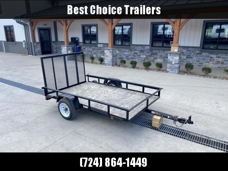 USED 2018 Carry-On 5x8' Angle Iron Utility Landscape Trailer 2000# GVW * RAMP GATE * WOOD FLOOR * 1-7/8" BALL USED 2018 Carry-On 5x8' Angle Iron Utility Landscape Trailer 2000# GVW * RAMP GATE * WOOD FLOOR * 1-7/8" BALL