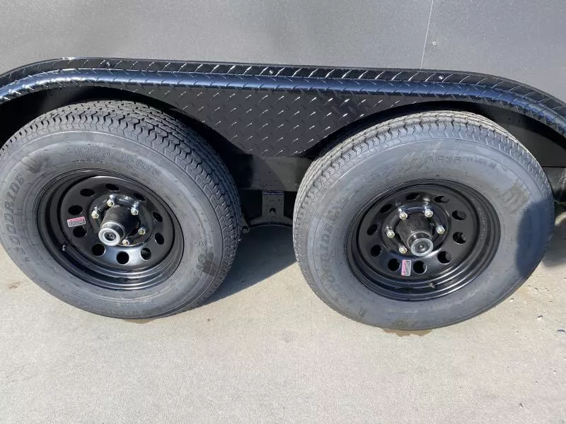 2026 Xtreme Cargo 8.5x16 Enclosed Car Hauler Trailer 9990# GVW * 5200# AXLES * CHARCAOL BLACKOUT EXTERIOR * 7' HEIGHT UTV PKG * .030 SEMI-SCREWLESS * RV DOOR * PLYWOOD WALLS AND FLOOR * TUBE STUDS * D-RINGS * 6" TUBE FRAME iPgCjgrv24k5