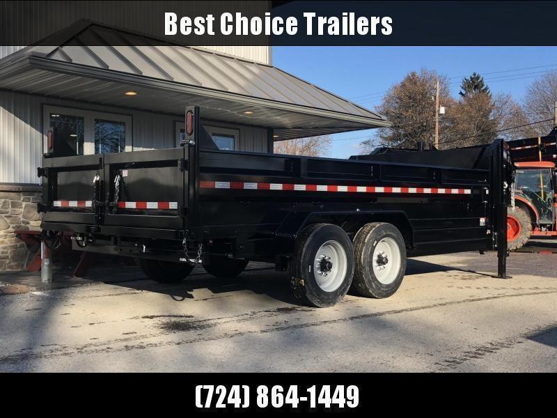 2022 Sure-Trac 7x16' 14000# Low Profile HD GOOSENECK Dump Trailer ...