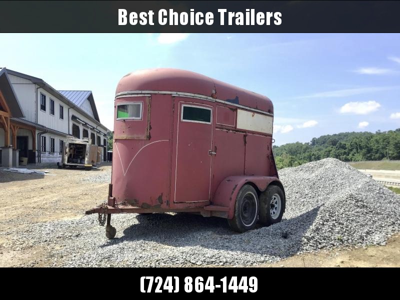 USED Stidham Trailers 6x10' 7000# GVW Horse/Livestock Trailer USED Stidham Trailers 6x10' 7000# GVW Horse/Livestock Trailer
