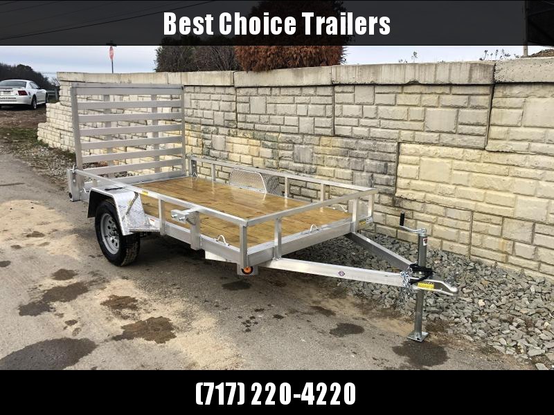 2021 QSA 5x10' Aluminum Utility Landscape Trailer 2990# GVW * STANDARD MODEL * TUBE FRAME AND TONGUE * SPARE MOUNT * TIE DOWNS * 4' FOLD IN GATE * LED'S * FENDER GUSSETS * 3500# AXLE * 15" TIRES * TUBE TOP RAIL 2021 QSA 5x10' Aluminum Utility Landscape Trailer 2990# GVW * STANDARD MODEL * TUBE FRAME AND TONGUE * SPARE MOUNT * TIE DOWNS * 4' FOLD IN GATE * LED'S * FENDER GUSSETS * 3500# AXLE * 15" TIRES * TUBE TOP RAIL