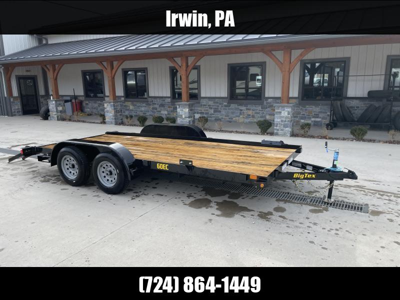 NEW Big Tex Trailers 60EC 7x18' Car Hauler Trailer 6000# GVW * 2