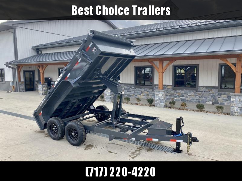 2023 Lamar 77x12' 9990# GVW Low Profile Dump Trailer * SCISSOR HOIST * DROP JACK * DELUXE TARP KIT * ADJUSTABLE COUPLER * CHARCOAL * SPARE MT * RIGID RAILS * HARD TO FIND WIDTH!! * CLEARANCE 2023 Lamar 77x12' 9990# GVW Low Profile Dump Trailer * SCISSOR HOIST * DROP JACK * DELUXE TARP KIT * ADJUSTABLE COUPLER * CHARCOAL * SPARE MT * RIGID RAILS * HARD TO FIND WIDTH!! * CLEARANCE
