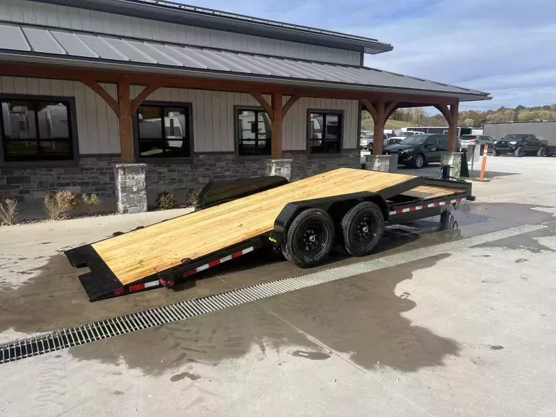 2026 Big Tex Trailers 14TL 7x20' Gravity Tilt Equipment Trailer 14000# GVW * 4' FIXED/16' TILT * HYDRAULIC DAMPENING GRAVITY TILT * REMOVABLE FENDERS * DROP AXLES * RUBRAIL/STAKE POCKETS/D-RINGS