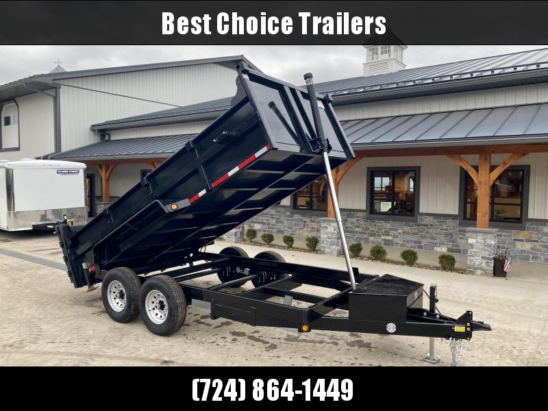 2021 Quality Steel and Aluminum 7x14' Dump Trailer 14000# GVW * TELESCOPIC HOIST * FRONT/REAR BULKHEAD * STAB JACKS * RAMP/BARN DOOR COMBO GATE * ADJUSTABLE COUPLER * DROP LEG JACK * D-RINGS * SPARE TIRE MOUNT * TARP PREP 2021 Quality Steel and Aluminum 7x14' Dump Trailer 14000# GVW * TELESCOPIC HOIST * FRONT/REAR BULKHEAD * STAB JACKS * RAMP/BARN DOOR COMBO GATE * ADJUSTABLE COUPLER * DROP LEG JACK * D-RINGS * SPARE TIRE MOUNT * TARP PREP