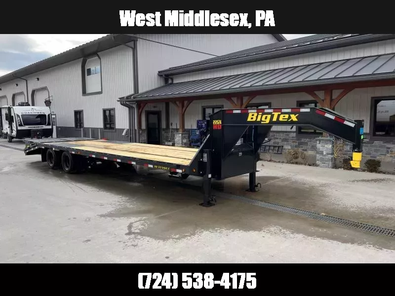 2026 Big Tex Trailers 22GN 102x30' HD Gooseneck Beavertail Deckover Trailer 23900# GVW * FULL WIDTH RAMPS * PIERCED BEAM FRAME * HDSS SUSPENSION * DUAL 25K SEMI STYLE JACKS * TOOLBOX * 30K NECK 1762378467