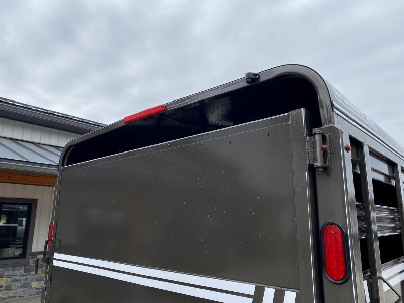 2022 Corn Pro 7x14' 2Horse Slant Load Trailer 7000 GVW * BEIGE * 7