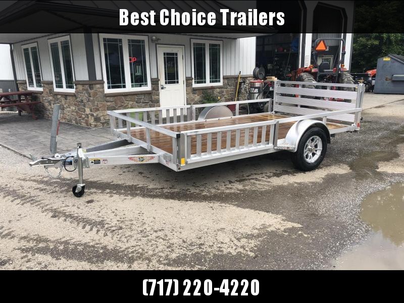 2021 H&H 7x12' RSAV Aluminum ATV Utility Landscape Trailer 2990# GVW * BI FOLD GATE * ALUMINUM WHEELS * ATV SIDE RAMPS 2021 H&H 7x12' RSAV Aluminum ATV Utility Landscape Trailer 2990# GVW * BI FOLD GATE * ALUMINUM WHEELS * ATV SIDE RAMPS