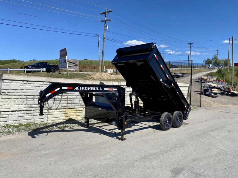 2020 Iron Bull 7X14' Gooseneck Dump Trailer 14000# GVW * 24" SIDE * 7 GAUGE FLOOR * TARP KIT * DUAL 12K JACKS * REAR SUPPORT STANDS * D-RINGS * DEXTER AXLES * SCISSOR HOIST * TOOLBOX 2020 Iron Bull 7X14' Gooseneck Dump Trailer 14000# GVW * 24" SIDE * 7 GAUGE FLOOR * TARP KIT * DUAL 12K JACKS * REAR SUPPORT STANDS * D-RINGS * DEXTER AXLES * SCISSOR HOIST * TOOLBOX