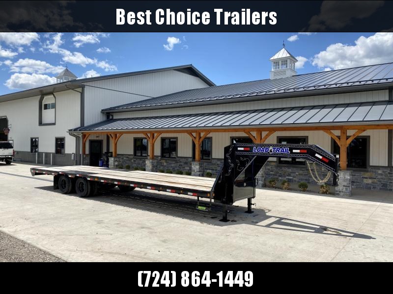 2021 Load Trail 102x32' Gooseneck Flatbed Deckover Trailer 22000# GVW * STRAIGHT DECK WITH 8' SLIDE IN RAMPS * HDSS SUSPENSION * UNDERMOUNT TOOLBOX * WINCH PLATE * EXTRA SIDE MARKERS * OIL BATH HUBS * DUAL JACKS * RUBRAIL/STAKE POCKETS/PIPE SPOOL 2021 Load Trail 102x32' Gooseneck Flatbed Deckover Trailer 22000# GVW * STRAIGHT DECK WITH 8' SLIDE IN RAMPS * HDSS SUSPENSION * UNDERMOUNT TOOLBOX * WINCH PLATE * EXTRA SIDE MARKERS * OIL BATH HUBS * DUAL JACKS * RUBRAIL/STAKE POCKETS/PIPE SPOOL