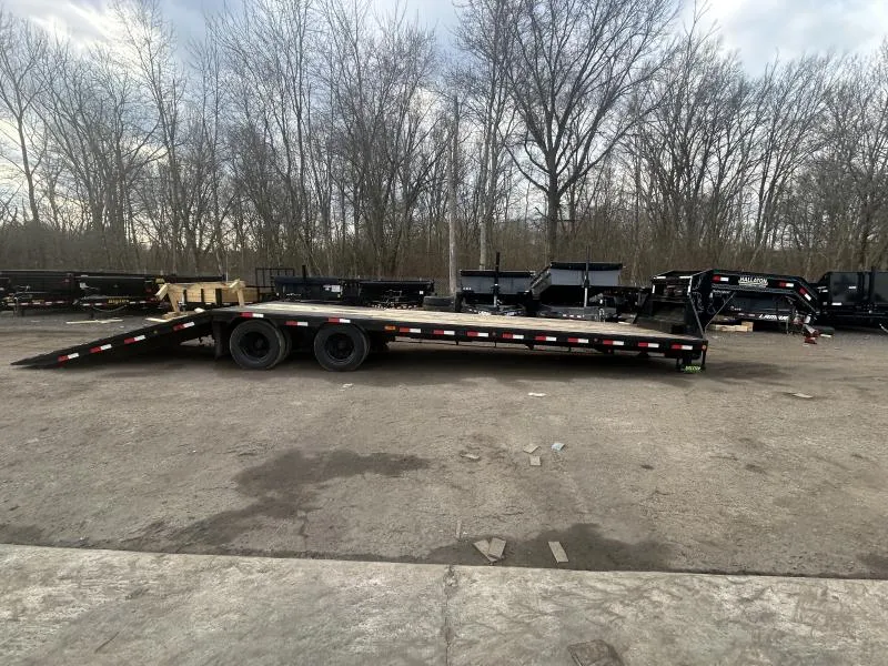USED 2020 Load Trail 102x34 20,000 GVW Gooseneck Deckover Trailer * HYDRAULIC DOVETAIL *