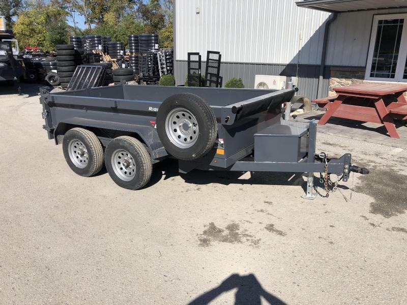 USED 2018 Lamar 5x10' Deluxe Dump Trailer 7000# GVW * DELUXE TARP KIT * SPARE TIRE * UNDERMOUNT RAMPS * CHARCOAL * ADJUSTABLE COUPLER * RIGID RAILS * 110V CHARGER * DOUBLE CHANNEL FRAME * 10GA FLOOR * POWER UP/DOWN * 4" CHANNEL BED FRAME USED 2018 Lamar 5x10' Deluxe Dump Trailer 7000# GVW * DELUXE TARP KIT * SPARE TIRE * UNDERMOUNT RAMPS * CHARCOAL * ADJUSTABLE COUPLER * RIGID RAILS * 110V CHARGER * DOUBLE CHANNEL FRAME * 10GA FLOOR * POWER UP/DOWN * 4" CHANNEL BED FRAME