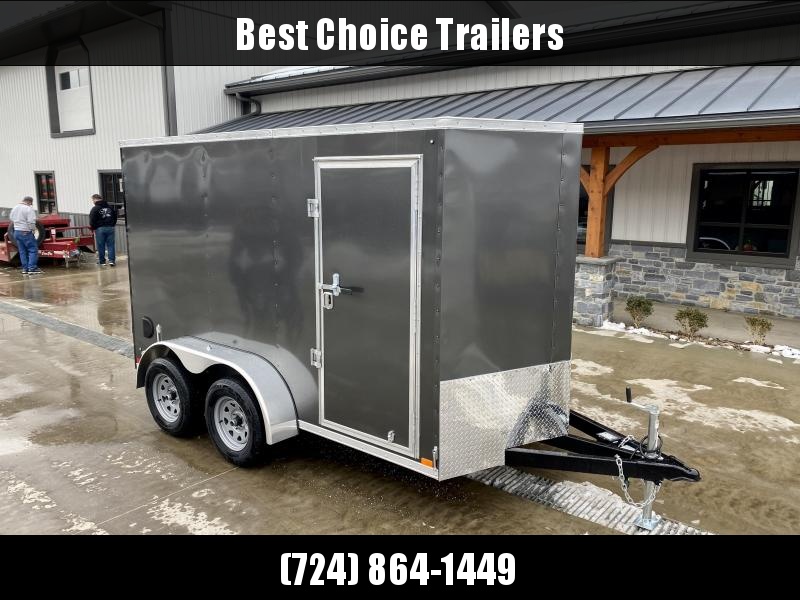 2022 ITI Cargo 6x12' Enclosed Cargo Trailer 7000# GVW * CHARCOAL EXTERIOR * .030 SEMI-SCREWLESS * BEDLINER COATED TONGE AND SILLS * 1 PC ALUMINUM ROOF * 6'6" INTERIOR * 24" STONEGUARD * BARN DOOR 2022 ITI Cargo 6x12' Enclosed Cargo Trailer 7000# GVW * CHARCOAL EXTERIOR * .030 SEMI-SCREWLESS * BEDLINER COATED TONGE AND SILLS * 1 PC ALUMINUM ROOF * 6'6" INTERIOR * 24" STONEGUARD * BARN DOOR