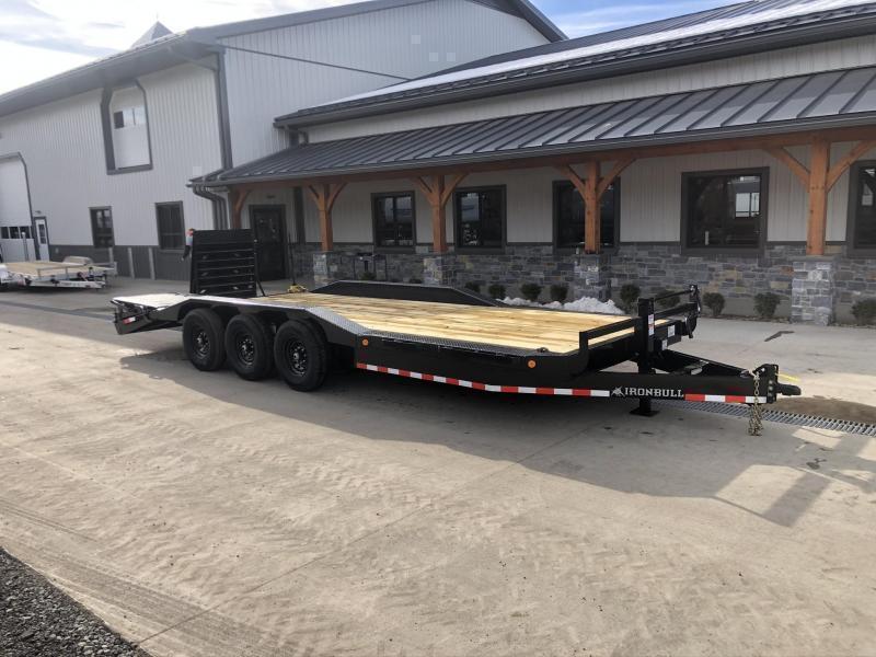 2023 Ironbull 102x24' Equipment Trailer 21000 GVW * TRIPLE AXLE * FULL