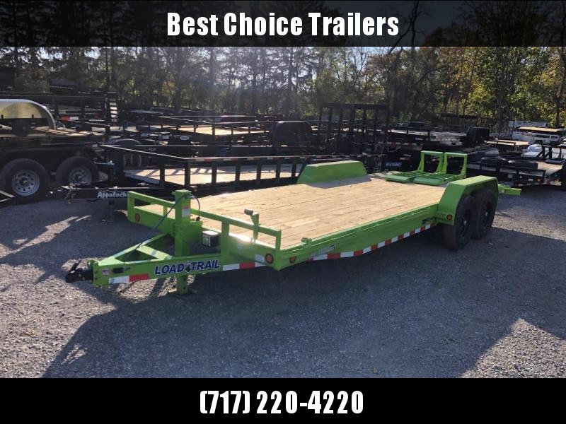 2021 Load Trail 7x22 Equipment Trailer 14000# GVW * LIME GREEN * XH8322072-EQ * STAND UP RAMPS * D-RINGS * COLD WEATHER * DEXTERS * 2-3-2 * POWDER PRIMER 2021 Load Trail 7x22 Equipment Trailer 14000# GVW * LIME GREEN * XH8322072-EQ * STAND UP RAMPS * D-RINGS * COLD WEATHER * DEXTERS * 2-3-2 * POWDER PRIMER