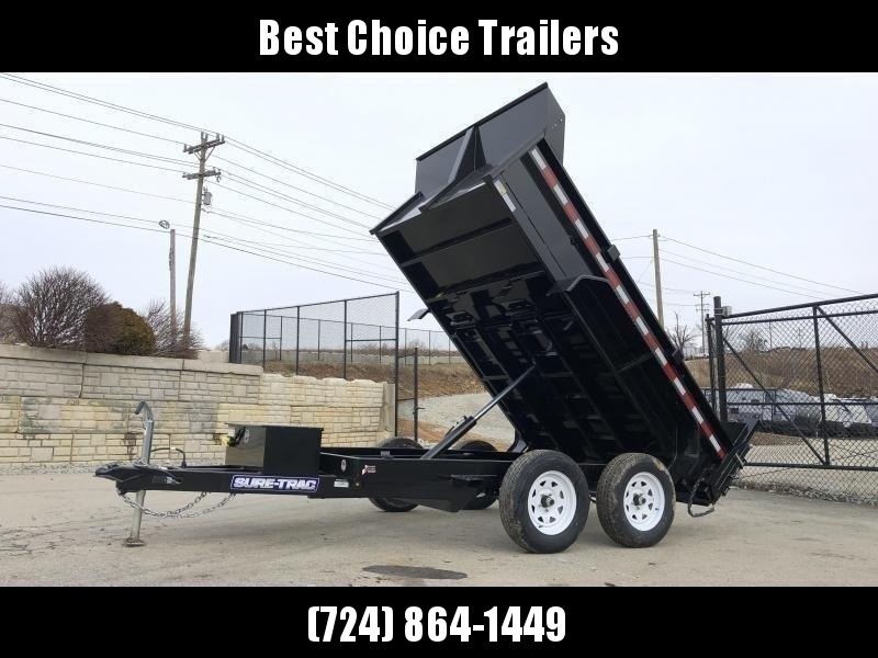 2021 Sure-Trac 6x10' Dump Trailer 7000# GVW * UNDERMOUNT RAMPS * COMBO GATE * FRONT/REAR BULKHEAD * INTEGRATED KEYWAY * SPARE MOUNT * TARP PREP * D-RINGS * HD FENDERS * POWER UP/ DOWN * TRIPLE TUBE TONGUE * POWDERCOATED * SEALED HARNESS 2021 Sure-Trac 6x10' Dump Trailer 7000# GVW * UNDERMOUNT RAMPS * COMBO GATE * FRONT/REAR BULKHEAD * INTEGRATED KEYWAY * SPARE MOUNT * TARP PREP * D-RINGS * HD FENDERS * POWER UP/ DOWN * TRIPLE TUBE TONGUE * POWDERCOATED * SEALED HARNESS