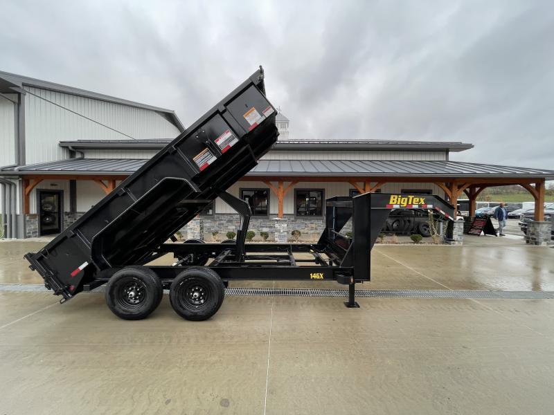 9,990# GVWR MD Scissor Lift Dump Trailer — Hulk Trailers