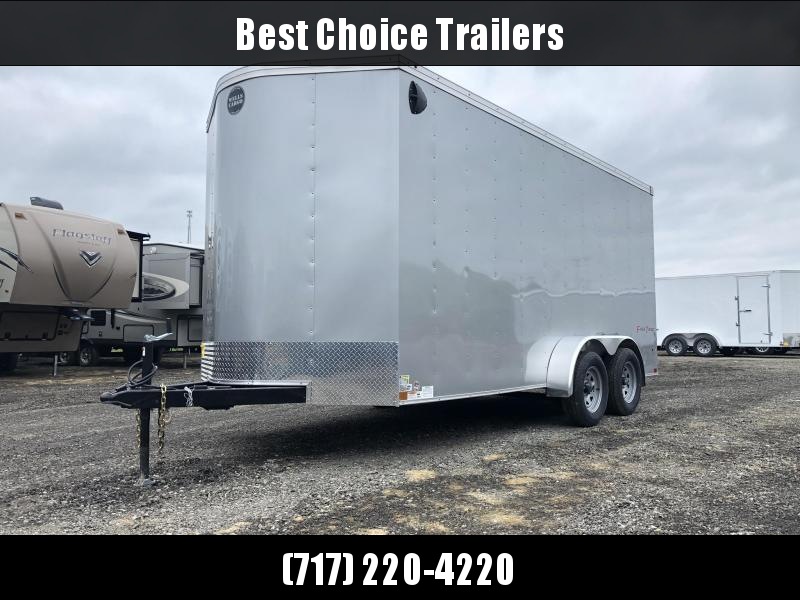 2021 Wells Cargo 7x16' Fastrac DELUXE Enclosed Cargo Trailer 7000# GVW * CHARCOAL * RAMP DOOR * V-NOSE * 7' HEIGHT UTV PACKAGE 2021 Wells Cargo 7x16' Fastrac DELUXE Enclosed Cargo Trailer 7000# GVW * CHARCOAL * RAMP DOOR * V-NOSE * 7' HEIGHT UTV PACKAGE