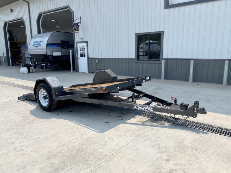 2022 Corn Pro 6x12' Single Axle Gravity Tilt Scissor Lift Hauler