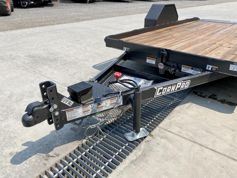 2021 Corn Pro 6x12' Single Axle Gravity Tilt Scissor Lift Hauler