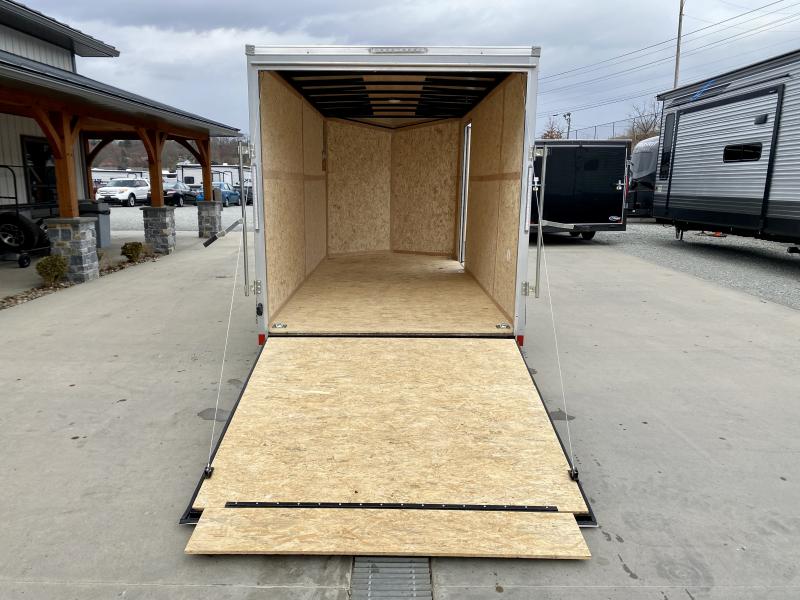 2023 Pace American 7x16' Enclosed Cargo Trailer 7000 GVW * SILVER EXTERIOR * 7' HEIGHT UTV