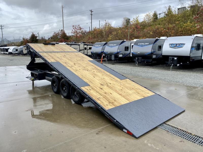 2025 Lamar 102x26' Gooseneck Deckover Power Tilt Trailer 21000# GVW * TRIPLE 7000# AXLES * SCISSOR HOIST UPGRADE * SPARE TIRE * FRONT TOOLBOX * CHARCOAL POWDERCOAT * 10" I-BEAM FRAME+NECK * 6" CHANNEL BED RUNNER * WINCH PLATE * DUAL JACKS 7g5XG4c42ds7