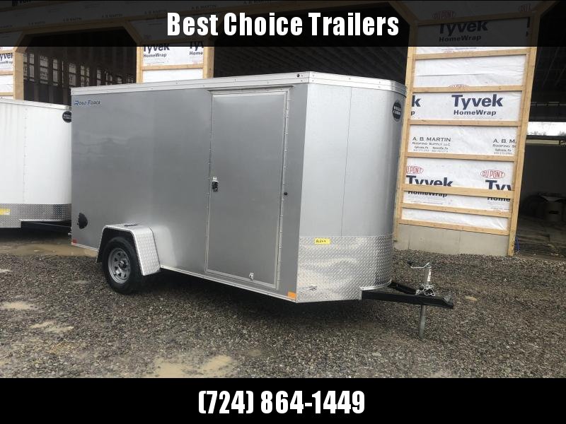 2020 Wells Cargo 6x12' Road Force Enclosed Cargo Trailer 2990# GVW * SILVER EXTERIOR * RAMP DOOR * V-NOSE * SCREWLESS .030 EXTERIOR * 6'6" HEIGHT * TUBE STUDS * 1 PC ROOF * 16" O.C. C/M * ARMOR GUARD * RV DOOR * BULLET LED'S 2020 Wells Cargo 6x12' Road Force Enclosed Cargo Trailer 2990# GVW * SILVER EXTERIOR * RAMP DOOR * V-NOSE * SCREWLESS .030 EXTERIOR * 6'6" HEIGHT * TUBE STUDS * 1 PC ROOF * 16" O.C. C/M * ARMOR GUARD * RV DOOR * BULLET LED'S