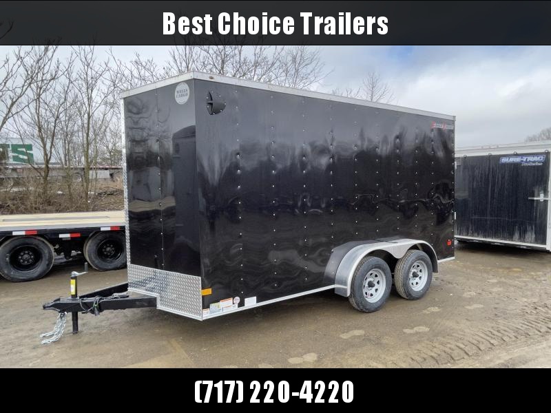 2022 Wells Cargo 7x14' Fastrac DELUXE Enclosed Cargo Trailer 7000# GVW * BLACK EXTERIOR * RAMP DOOR * V-NOSE * .030 EXTERIOR * 7' HEIGHT - UTV PKG * TUBE STUDS * 3/8" WALLS * 1 PC ROOF * 16" O.C. WALLS * BULLET LED'S 2022 Wells Cargo 7x14' Fastrac DELUXE Enclosed Cargo Trailer 7000# GVW * BLACK EXTERIOR * RAMP DOOR * V-NOSE * .030 EXTERIOR * 7' HEIGHT - UTV PKG * TUBE STUDS * 3/8" WALLS * 1 PC ROOF * 16" O.C. WALLS * BULLET LED'S