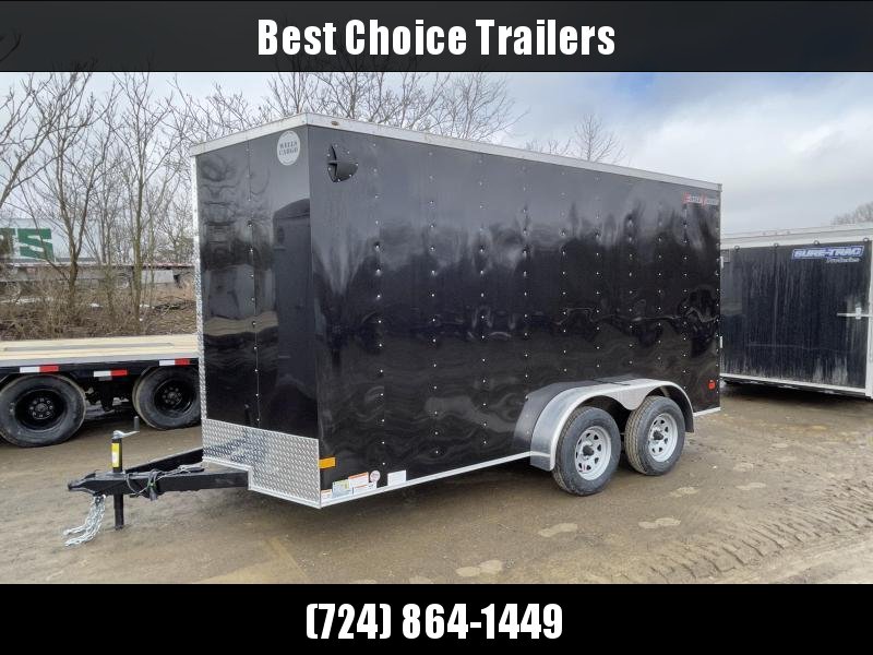 2022 Wells Cargo 7x14' Fastrac DELUXE Enclosed Cargo Trailer 7000# GVW * BLACK EXTERIOR * RAMP DOOR * V-NOSE * .030 EXTERIOR * 7' HEIGHT - UTV PKG * TUBE STUDS * 3/8" WALLS * 1 PC ROOF * 16" O.C. WALLS * BULLET LED'S 2022 Wells Cargo 7x14' Fastrac DELUXE Enclosed Cargo Trailer 7000# GVW * BLACK EXTERIOR * RAMP DOOR * V-NOSE * .030 EXTERIOR * 7' HEIGHT - UTV PKG * TUBE STUDS * 3/8" WALLS * 1 PC ROOF * 16" O.C. WALLS * BULLET LED'S