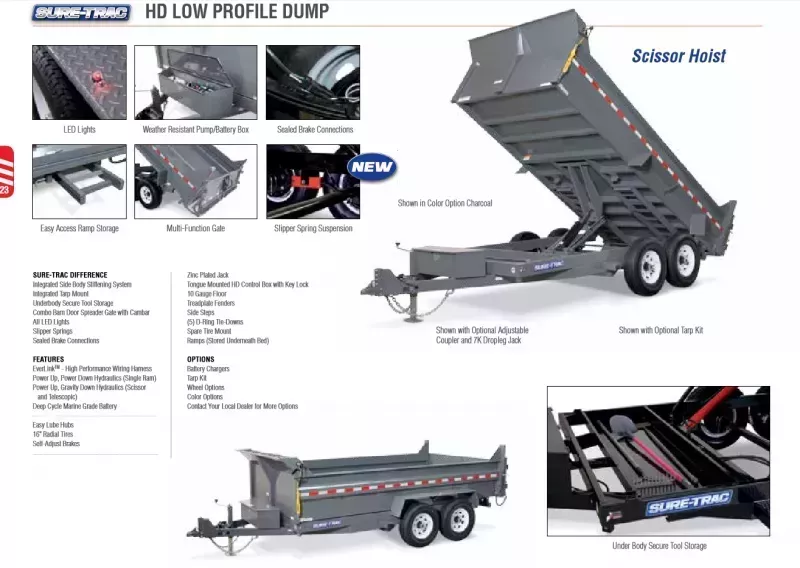 new Dump Trailers Sure-Trac  for sale, in Carlisle, PA Thumbnail 35
