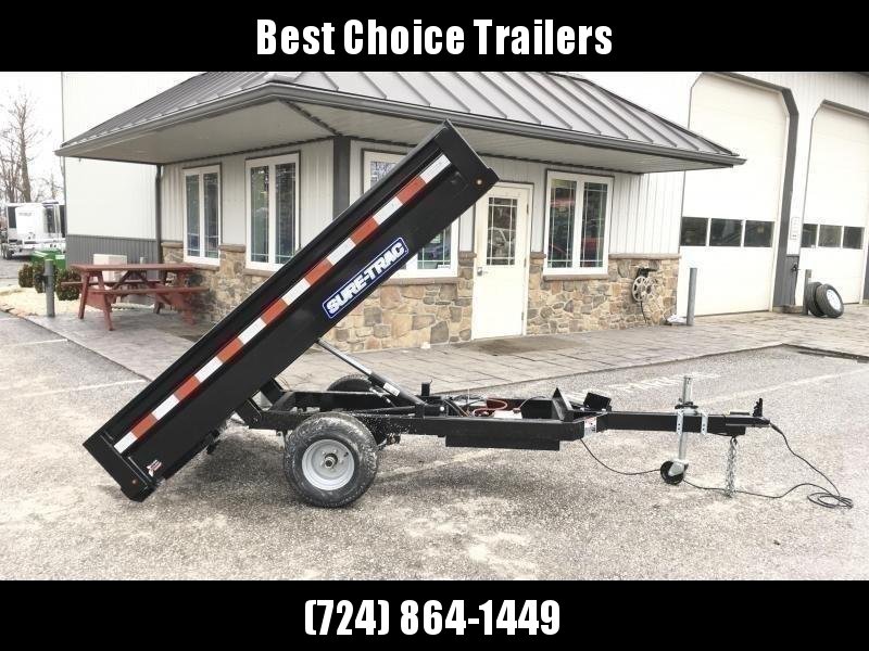 2021 Sure-Trac 4.5x8 Utility Dump Trailer 2990# GVW * ON OR OFF ROAD * SELF STORING RAMPS W/ SHARK GRIP * INTEGRATED KEYWAY * POWER UP/POWER DOWN * D-RINGS * LED'S * REMOVABLE TONGUE FOR STORAGE * IDEAL SIZE FOR ATV/GOLF CART/GARDEN TRACTOR 2021 Sure-Trac 4.5x8 Utility Dump Trailer 2990# GVW * ON OR OFF ROAD * SELF STORING RAMPS W/ SHARK GRIP * INTEGRATED KEYWAY * POWER UP/POWER DOWN * D-RINGS * LED'S * REMOVABLE TONGUE FOR STORAGE * IDEAL SIZE FOR ATV/GOLF CART/GARDEN TRACTOR