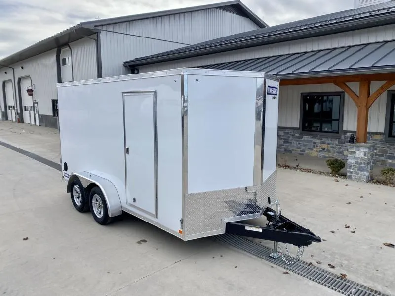 2026 Sure-Trac 7x14' Enclosed Cargo Trailer 7000# GVW * 7' HEIGHT - UTV PKG * TORSION * SCREWLESS * ALUM WHEELS * 1PC ROOF * 6'6" H * 6" FRAME
