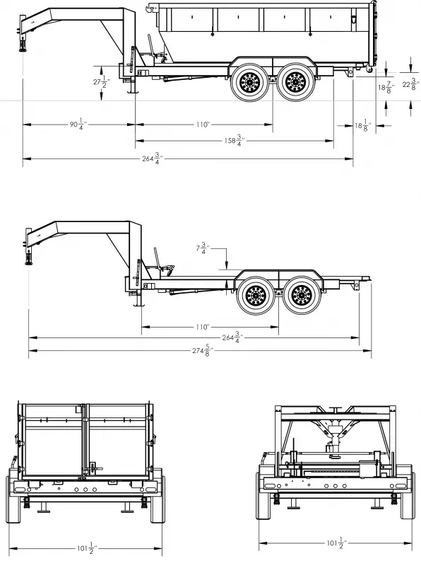new Dump Trailers Big Tex Trailers  for sale, in Evans City, PA Thumbnail 21