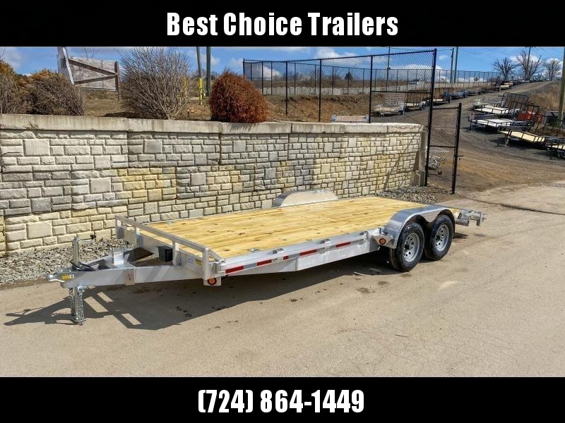 2021 QSA 7x20' Aluminum Car Trailer 9850# GVW * REMOVABLE FENDERS * LOTS OF TIE DOWNS * PUNCH PLATE RAMPS * SPARE MOUNT * WEIGHT DIST. BRACKETS * 14" O.C. C/M 2021 QSA 7x20' Aluminum Car Trailer 9850# GVW * REMOVABLE FENDERS * LOTS OF TIE DOWNS * PUNCH PLATE RAMPS * SPARE MOUNT * WEIGHT DIST. BRACKETS * 14" O.C. C/M