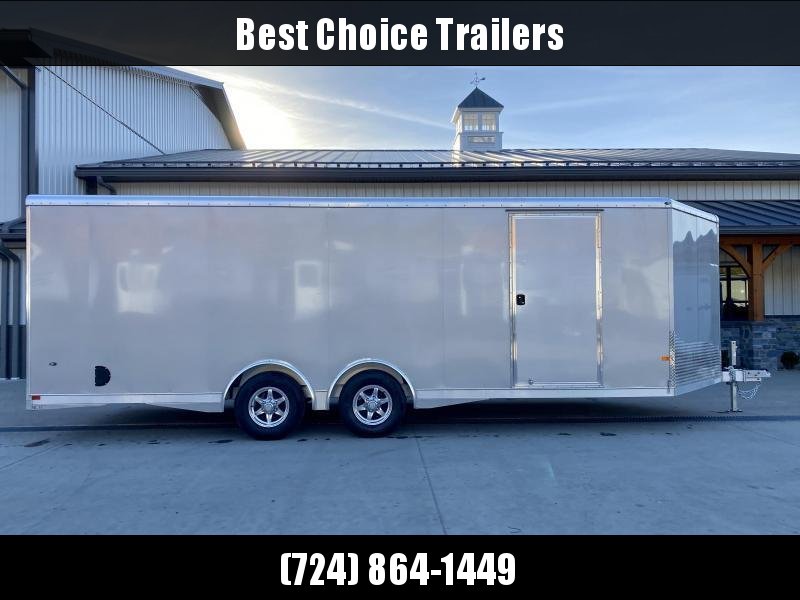 2022 NEO 8.5x24' NCBS Aluminum Enclosed Car Trailer 9990# GVW * POWER PKG 12V * FULL ESCAPE DOOR * DRT SPOILER * +6" HEIGHT - 7'SPREAD AXLE * INTEGRATED FRAME * REAR SPOILER * ALUMINUM WHEELS * SCREWLESS * 1PC ROOF * RV DOOR * NXP LATCHES 2022 NEO 8.5x24' NCBS Aluminum Enclosed Car Trailer 9990# GVW * POWER PKG 12V * FULL ESCAPE DOOR * DRT SPOILER * +6" HEIGHT - 7'SPREAD AXLE * INTEGRATED FRAME * REAR SPOILER * ALUMINUM WHEELS * SCREWLESS * 1PC ROOF * RV DOOR * NXP LATCHES