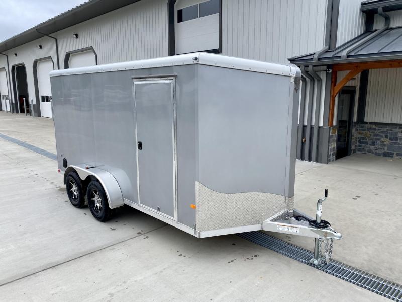 2021 NEO Trailers 7X14' NAVR Aluminum Enclosed Cargo Trailer * SILVER * SIDE VENTS * ALUMINUM WHEELS * TIE DOWNS * 16" O.C. FLOORS * RAMP DOOR 2021 NEO Trailers 7X14' NAVR Aluminum Enclosed Cargo Trailer * SILVER * SIDE VENTS * ALUMINUM WHEELS * TIE DOWNS * 16" O.C. FLOORS * RAMP DOOR