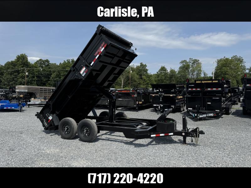 NEW Midsota 7x14 HD Low Profile Dump Trailer 15400# GVW * URETHANE/POLYMER PAINT * SCISSOR HOIST * 7 GAUGE FLOOR * LOW 25" DECK HEIGHT 1750183916