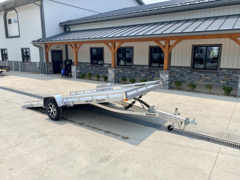 2022 Bear Track 7x15' Tilt Aluminum Utility Landscape Trailer * EXTRUDED ALUMINUM FLOOR * TORSION SUSPENSION * ALUMINUM WHEELS * CUSHION TILT * IDEAL FOR UTV/GOLF CART/ATV 2022 Bear Track 7x15' Tilt Aluminum Utility Landscape Trailer * EXTRUDED ALUMINUM FLOOR * TORSION SUSPENSION * ALUMINUM WHEELS * CUSHION TILT * IDEAL FOR UTV/GOLF CART/ATV